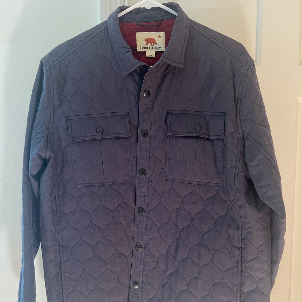 Dakota Grizzly Quilted Shirt Jacket